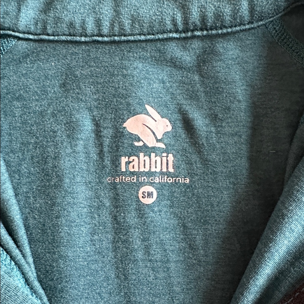 rabbit x Hoka 1/4 Zip Green S - Picture 5 of 7
